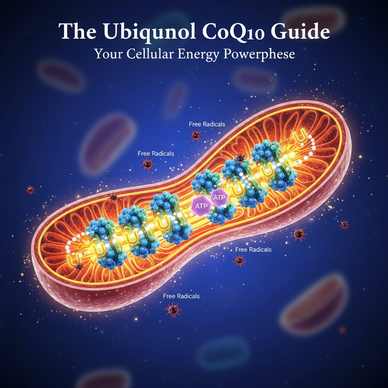 The Ubiquinol CoQ10 Guide: Your Cellular Energy Powerhouse