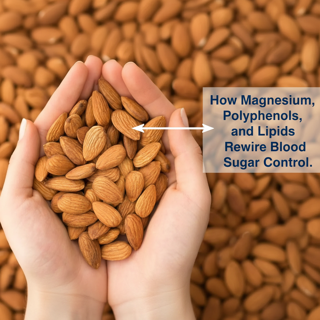 Almond Flour and Metabolic Health: How Magnesium, Polyphenols, and Lipids Rewire Blood Sugar Control