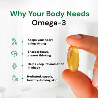 B'spoke Omega 3 Fish Oil Capsules