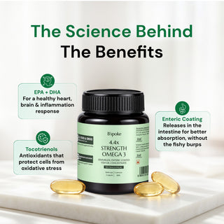 B'spoke Omega 3 Fish Oil Capsules