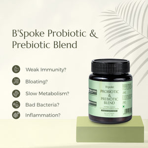 B'spoke Probiotic & Prebiotic Blend Capsules